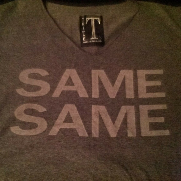 Same Same But Different Womens Personalized Tshirt - Picture 1 of 3